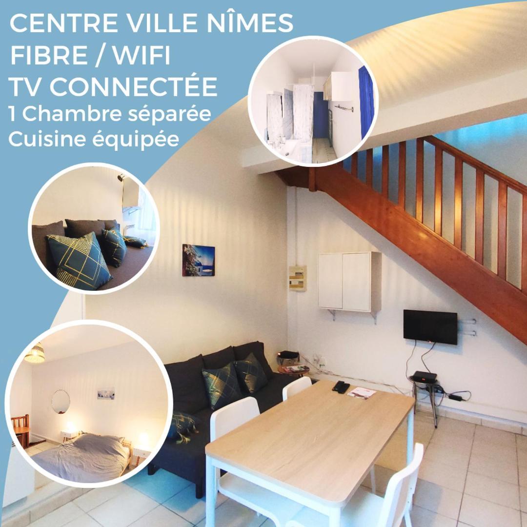 Appartement Cosy En Centre Centre-Ville . . . Nîmes Esterno foto